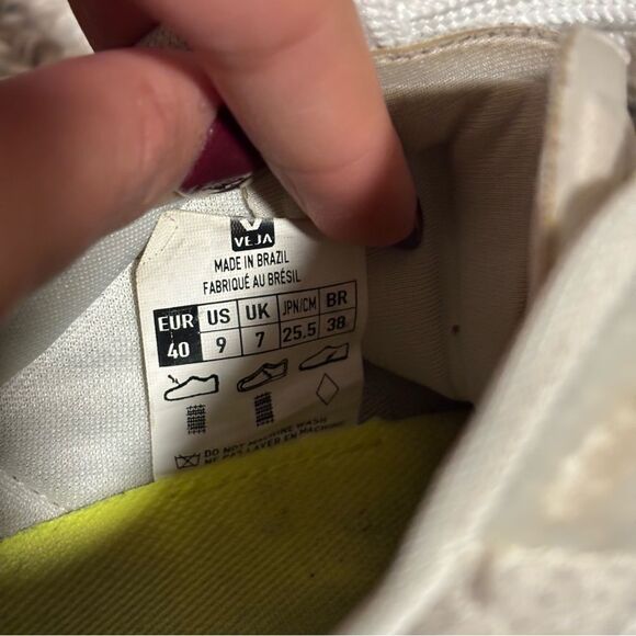 VEJA Condor 2 Alveomesh Natural Parme Sneakers - Atterley- Size 40 (9) - Picture 10 of 10